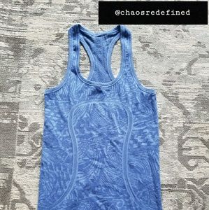 Lululemon blue tank
